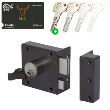 M&C Condor los oplegslot (LIPS 1754) - Doornmaat 48 t/m 60 - Draairichting 1 - SKG*** M&C Condor los oplegslot (LIPS 1754) - Doornmaat 48 t/m 60 - Draairichting 1 - SKG***